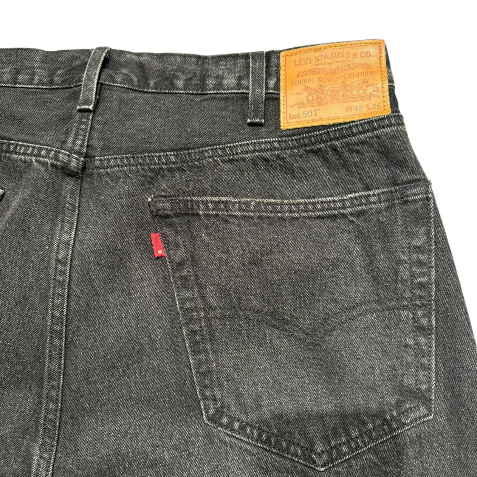 LEVI'S (リーバイス) 30th 別注 BIG E 501(R) BLACK L26 LEVI'S (リーバイス) 30th 別注 BIG E 501(R) BLACK L26