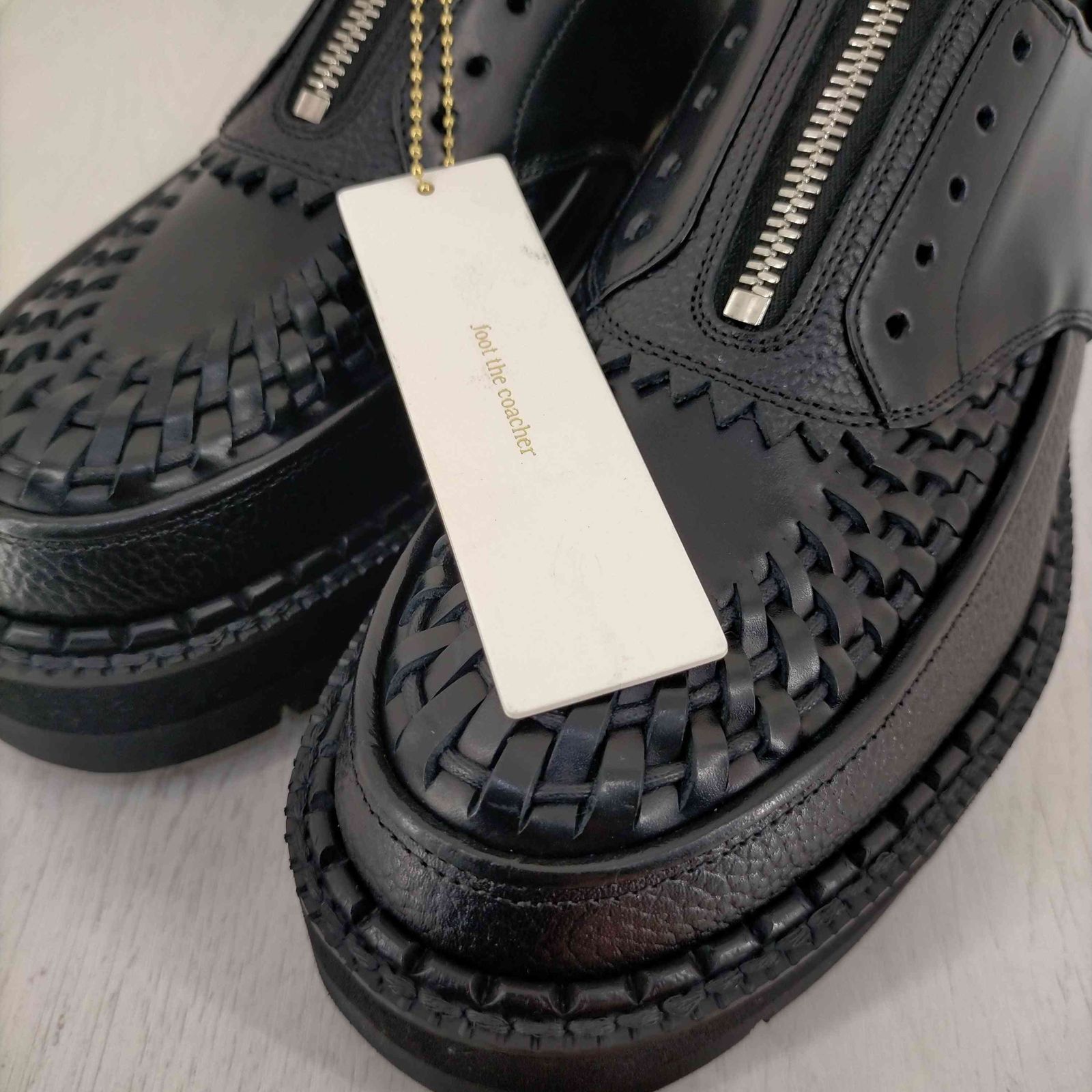 フットザコーチャー foot the coacher CHAOS FRONT ZIP カオスフロント 