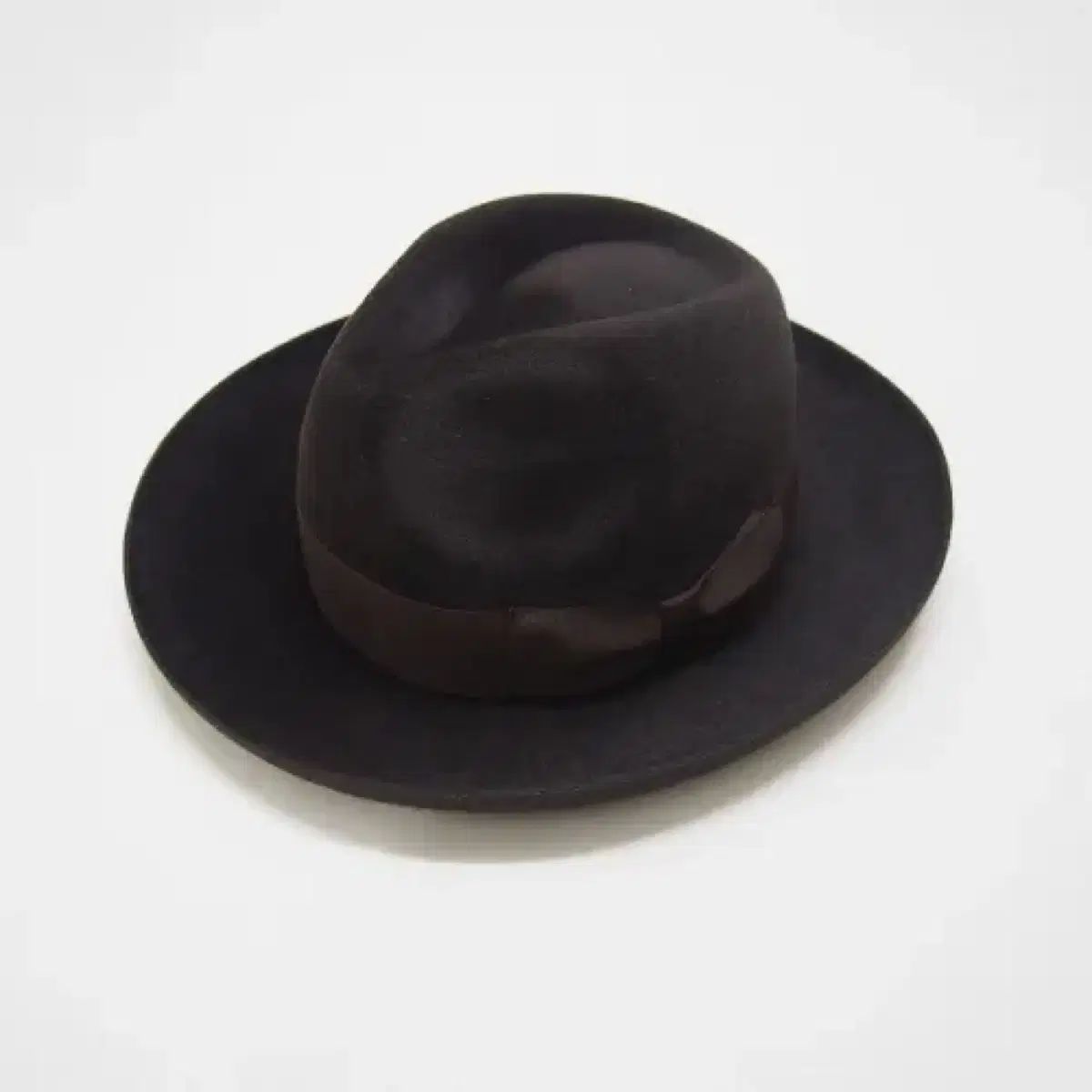 M ワコマリア フェドラ バスキア ハット ブラウン