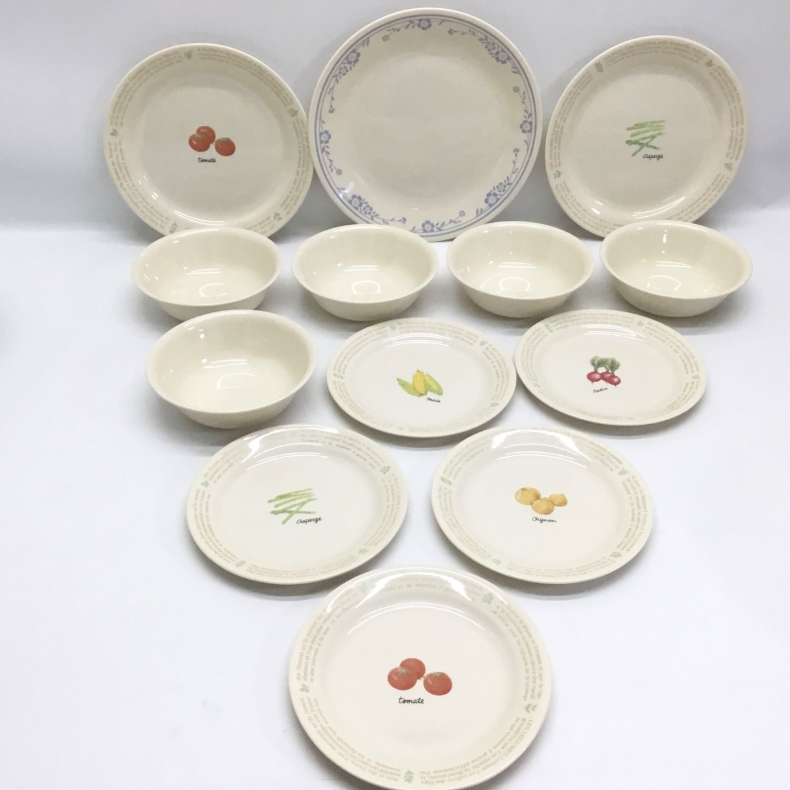コレール ベジタブル柄 プレート10枚 Corelle Brands – コレール