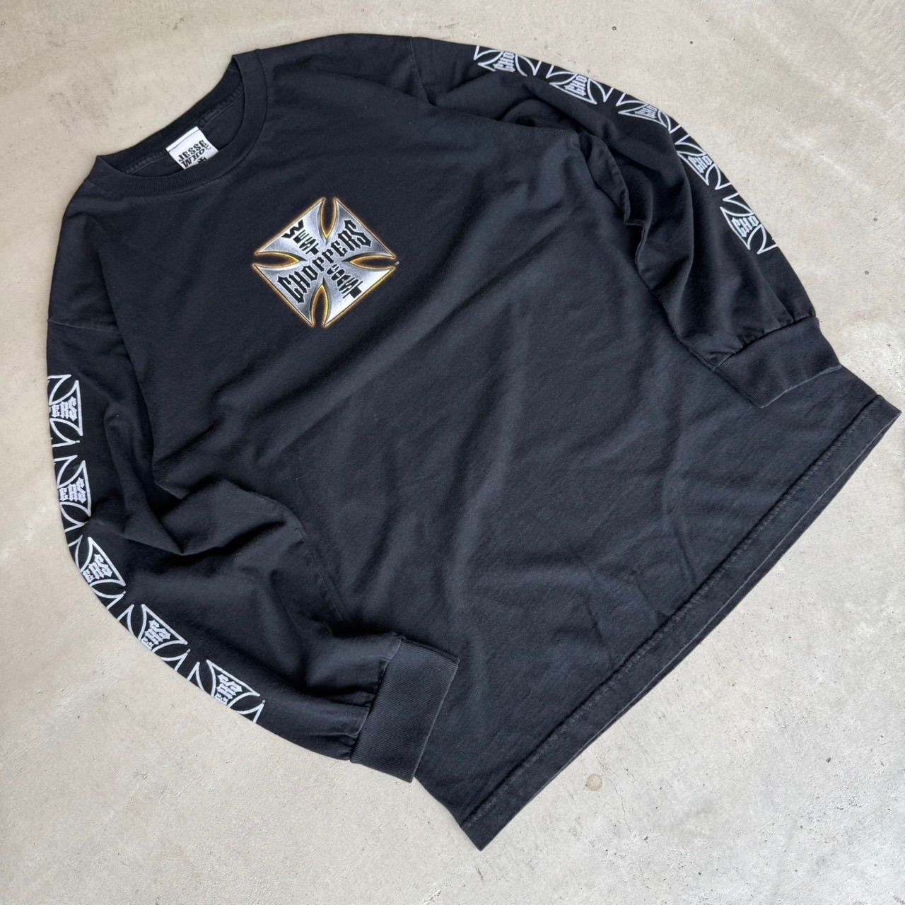 WEST COAST CHOPPERS ウェストコーストチョッパーズ IRON CROSS ロンT