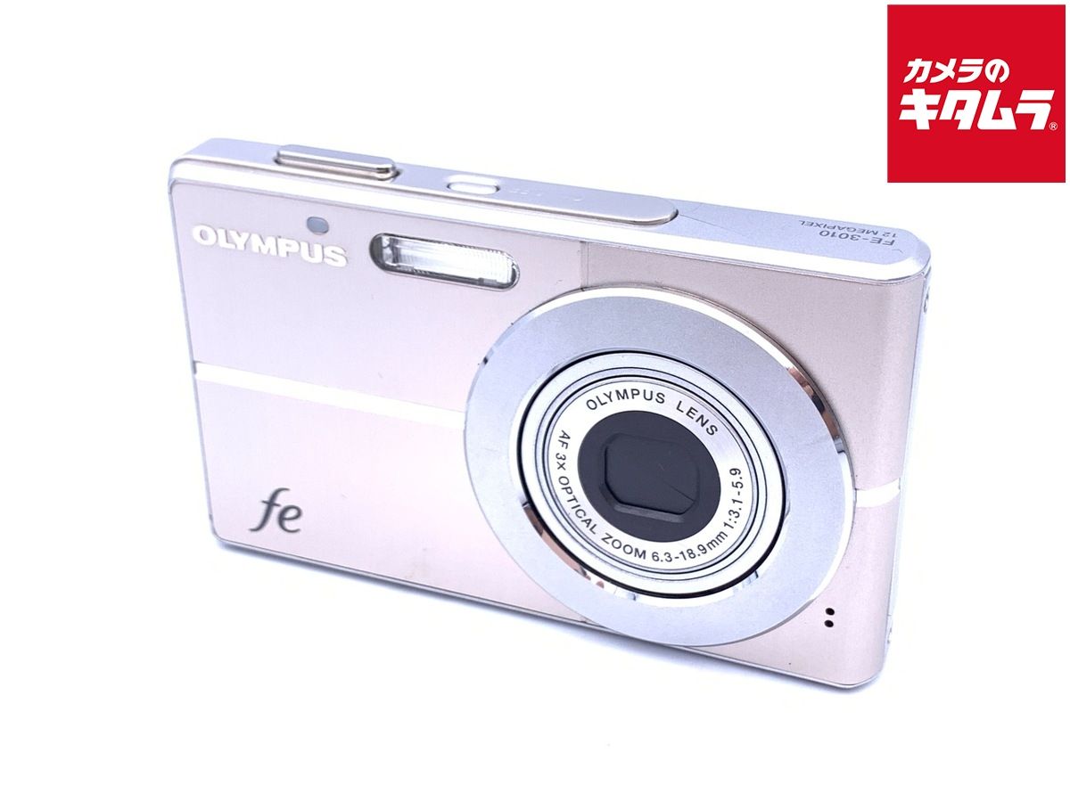 OLYMPUS FE-3010 コンパクトデジタルカメラ シルバー CAMEDIA（キャメディア） FE-3010：コンパクトデジタルカメラ