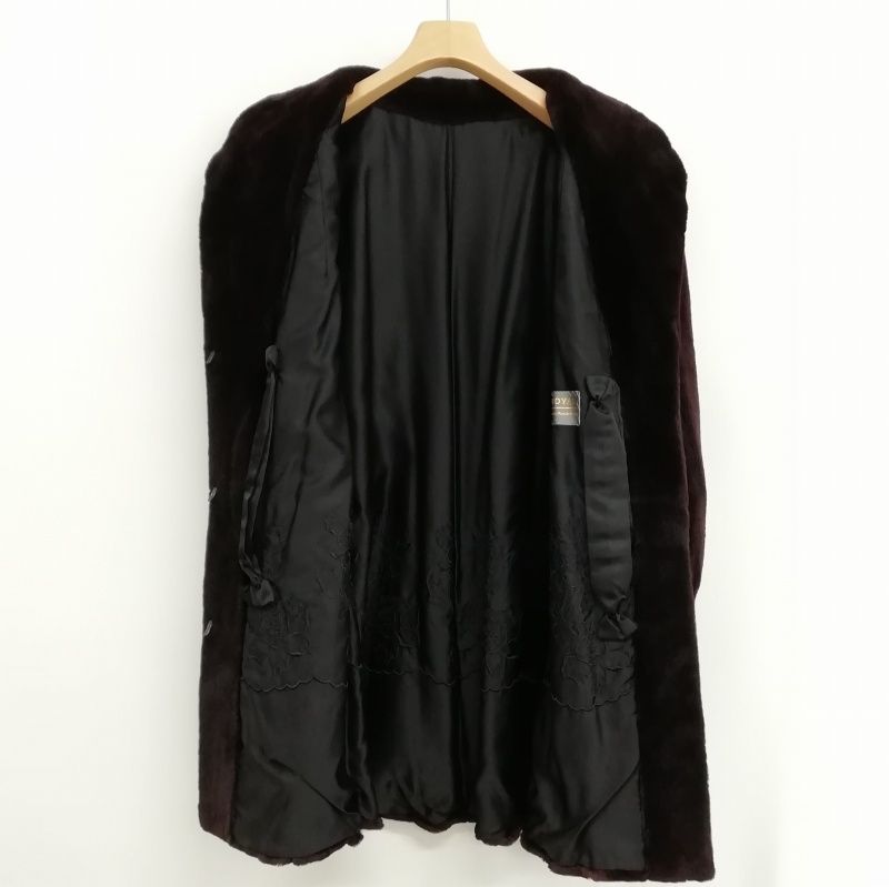 美品 サガミンク ロイヤル 金サガ ダークミンク コート シェアードミンク 美品 サガミンク ロイヤル 金サガ ダークミンク コート
