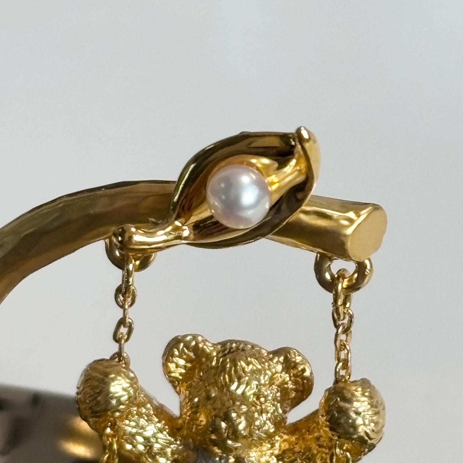 ミキモト ブローチ タイピン くじら K18YG イエローゴールド 3153