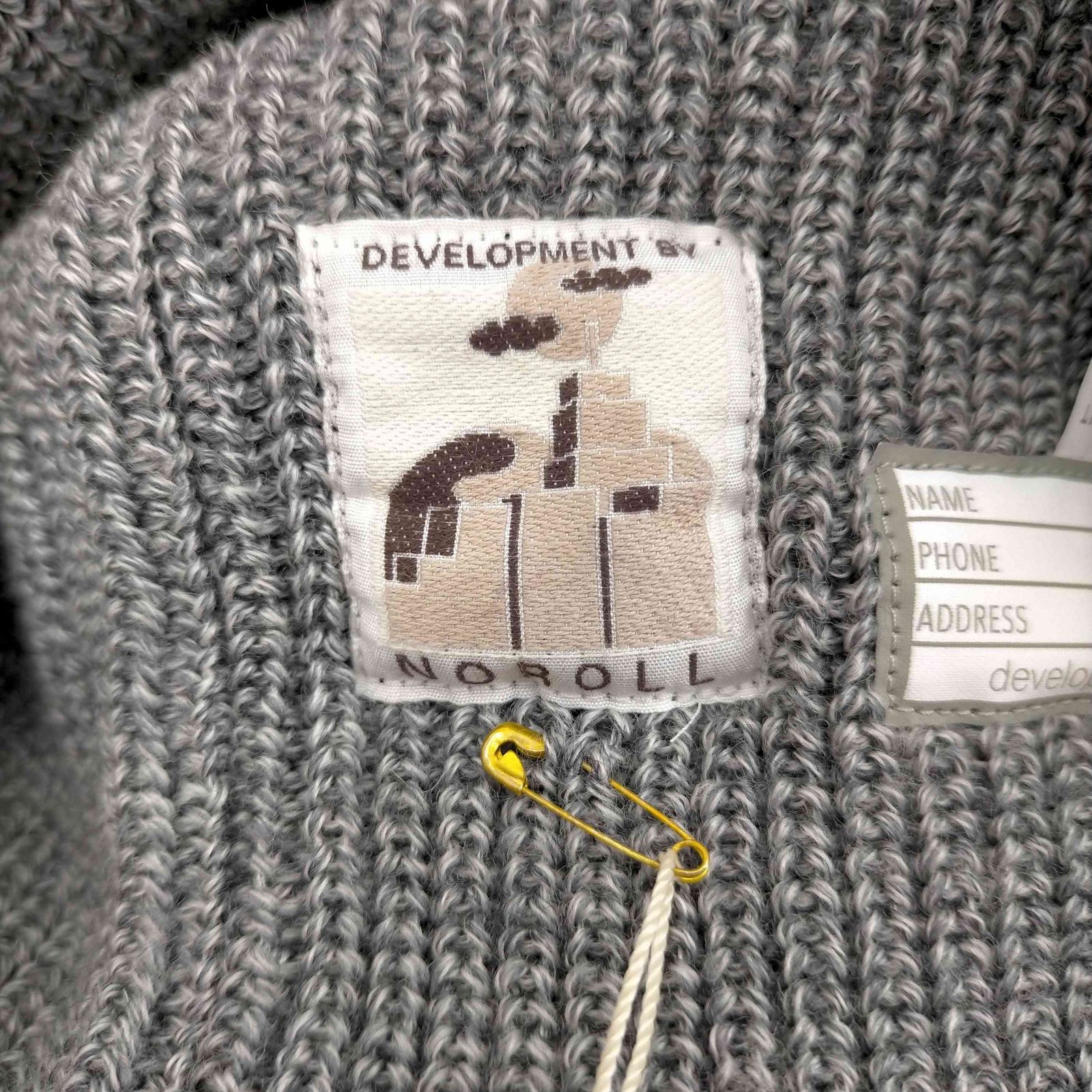 ノーロール NOROLL 22AW CONFECTION KNIT メンズ 表記無 - メルカリ