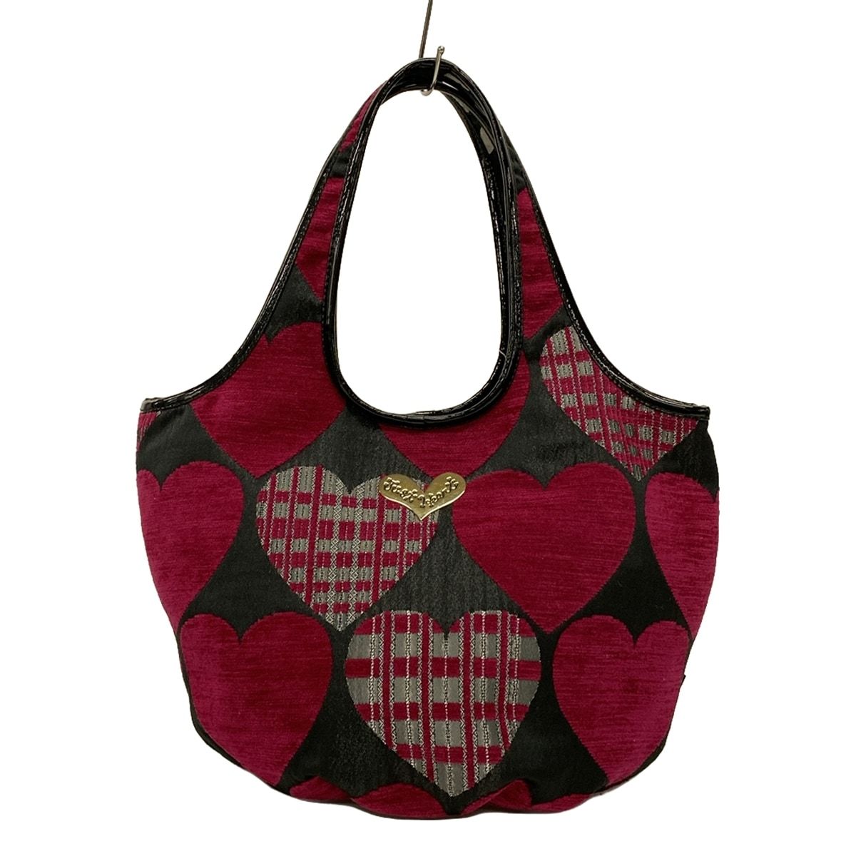 【希少】【新品】シンクビージャガード織トートバッグ　ハンドルレザーレッド 希少】【新品】シンクビージャガード織トートバッグ ハンドルレザー