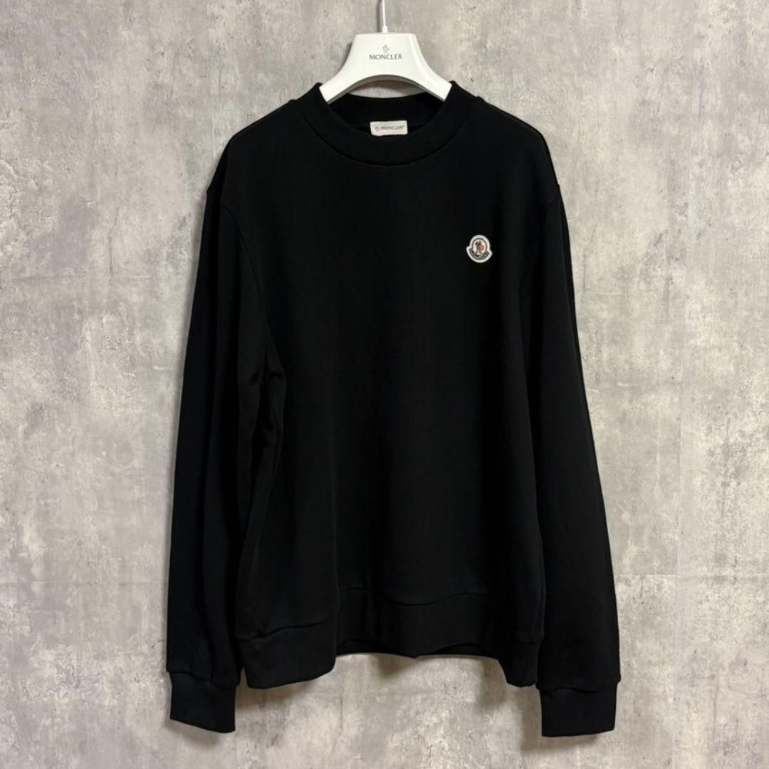 MONCLER ロゴ トレーナーXS ☆新品未使用タグ付き・本物保証☆MONCLER Logo Patch