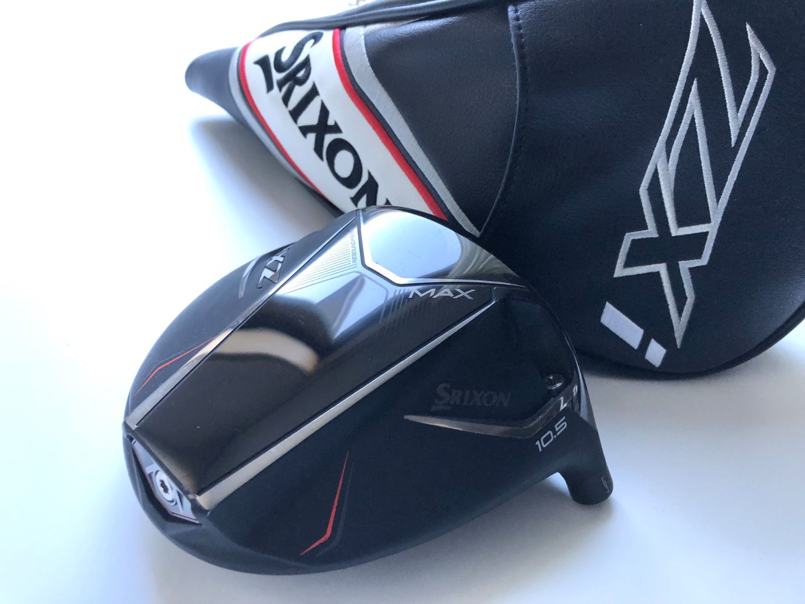 ② 美品 最新 ダンロップ スリクソン SRIXON ZXi MAX 10.5 ドライバー ヘッド 単体 HC付き 日本仕様 ヘッドのみ