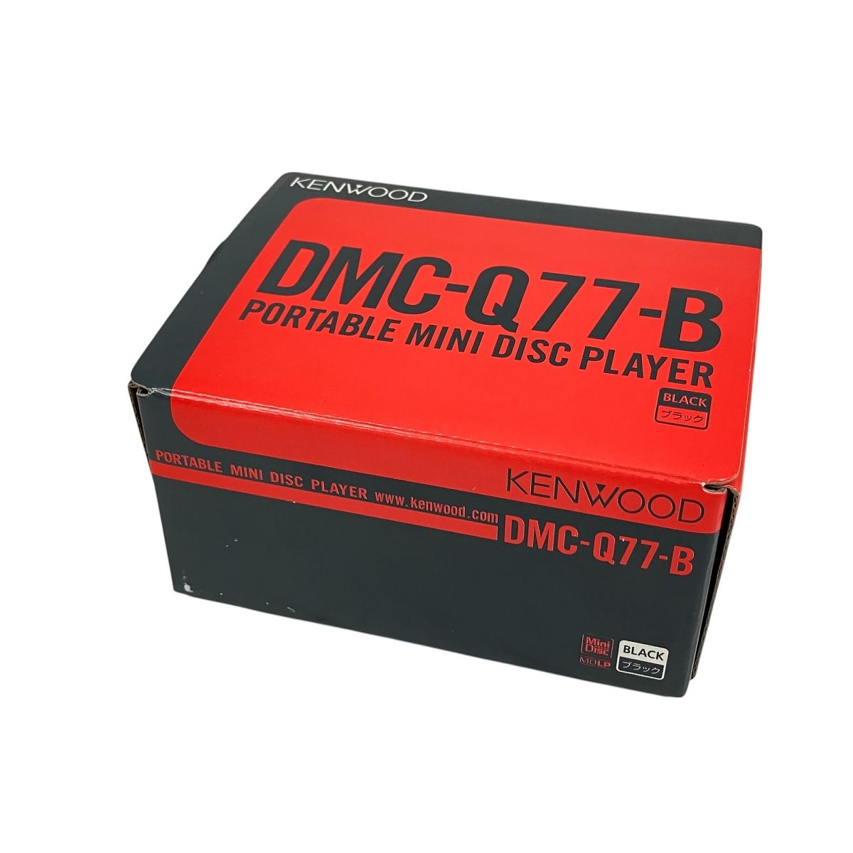 【動作確認済み】 KENWOOD DMC-Q77 ポータブル MD ウォークマン Kenwood MDウォークマン MDプレーヤー DMC-Q77 動作確認済