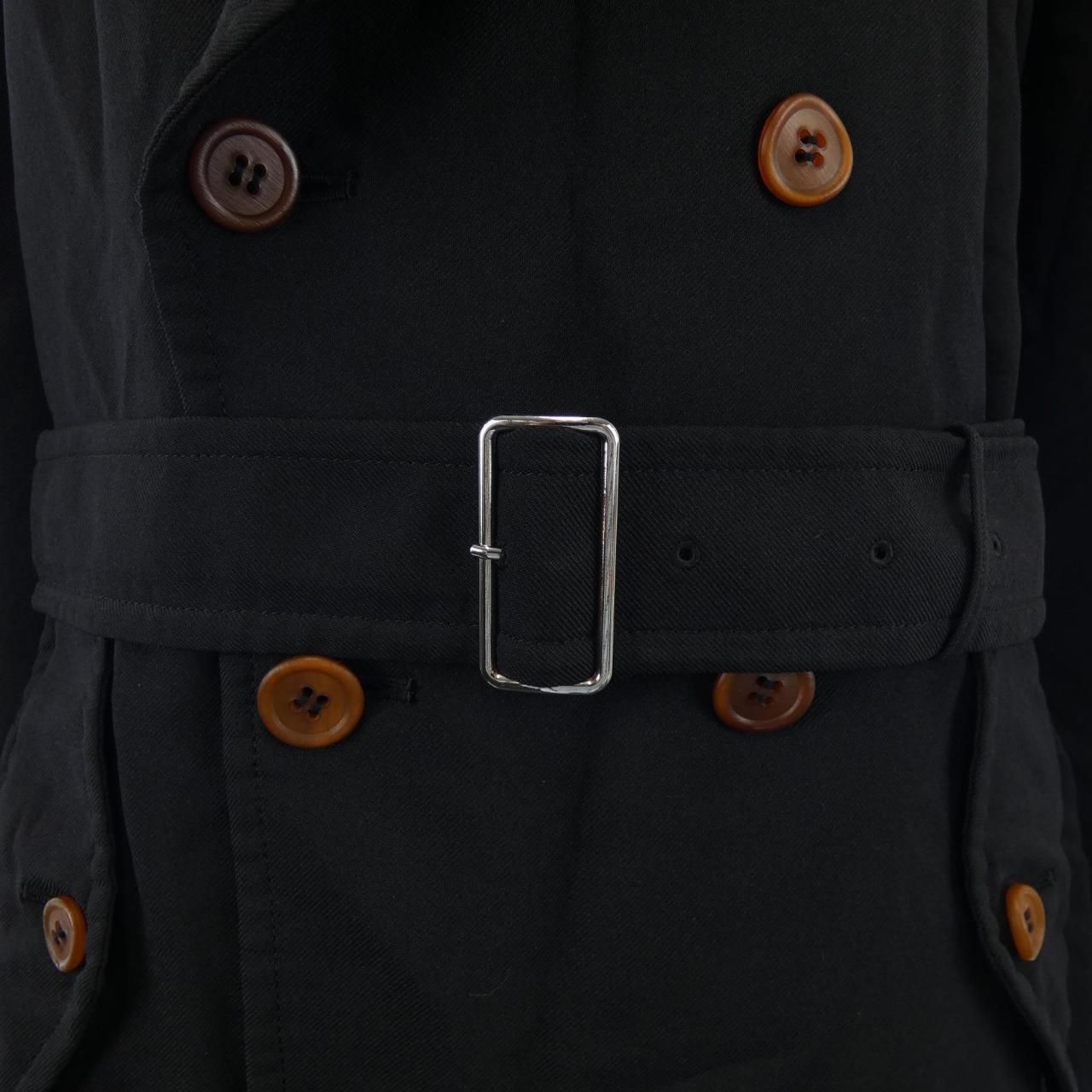 ❤ ブラックコムデギャルソン BLACK GARCONS トレンチコート