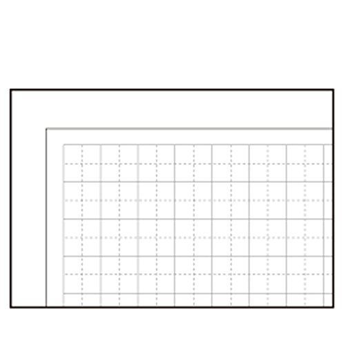 50枚 マルアイ 模造紙 白 大判 マス目 50mm 方眼紙 788mm幅 50枚 マ