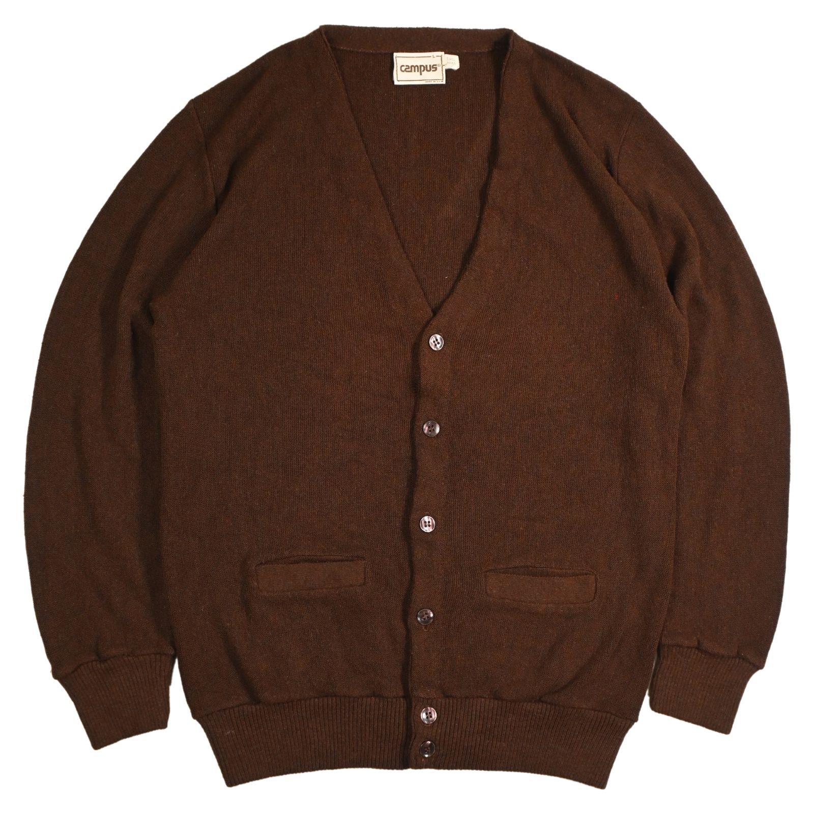 campus カーディガン 60s CAMPUS アルパカ ウール カーディガン