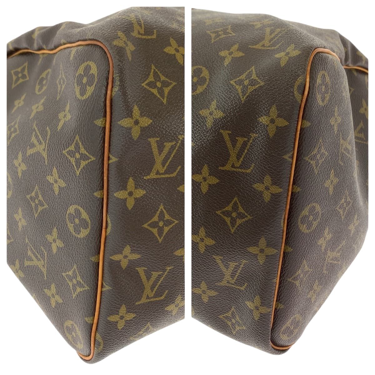 美品 LOUIS VUITTON ルイヴィトン モノグラム キーポル50 ブラウン ゴールド金具 PVC ボストンバッグ ハンドバッグ レディース  408772【中古】 - メルカリ