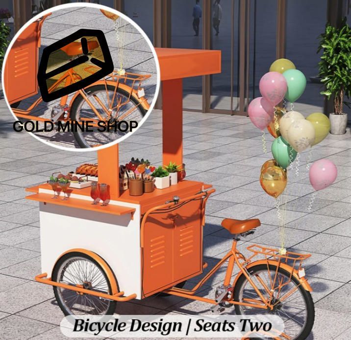 大型フードバイクカート