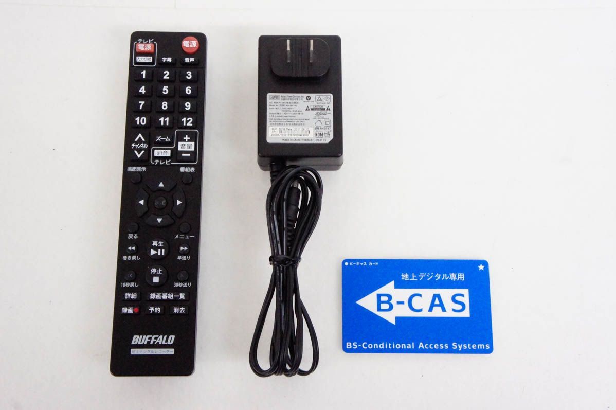 中古】BUFFALOバッファローレコーダー機能搭載 TV用地デジチューナー DTV-H500R 500GB - メルカリ