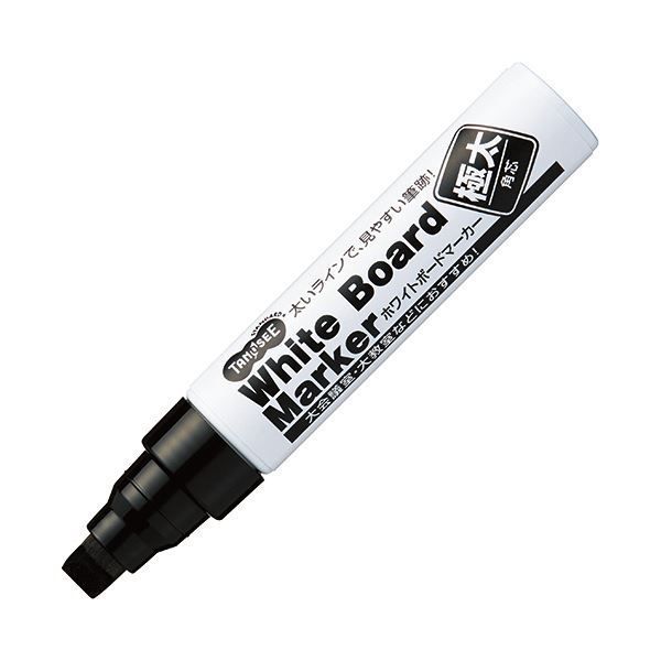 まとめ TANOSEEホワイトボードマーカー 太 4色 黒 赤 青 緑 抗菌マグネットイレーザーセット 1セット ×5セット