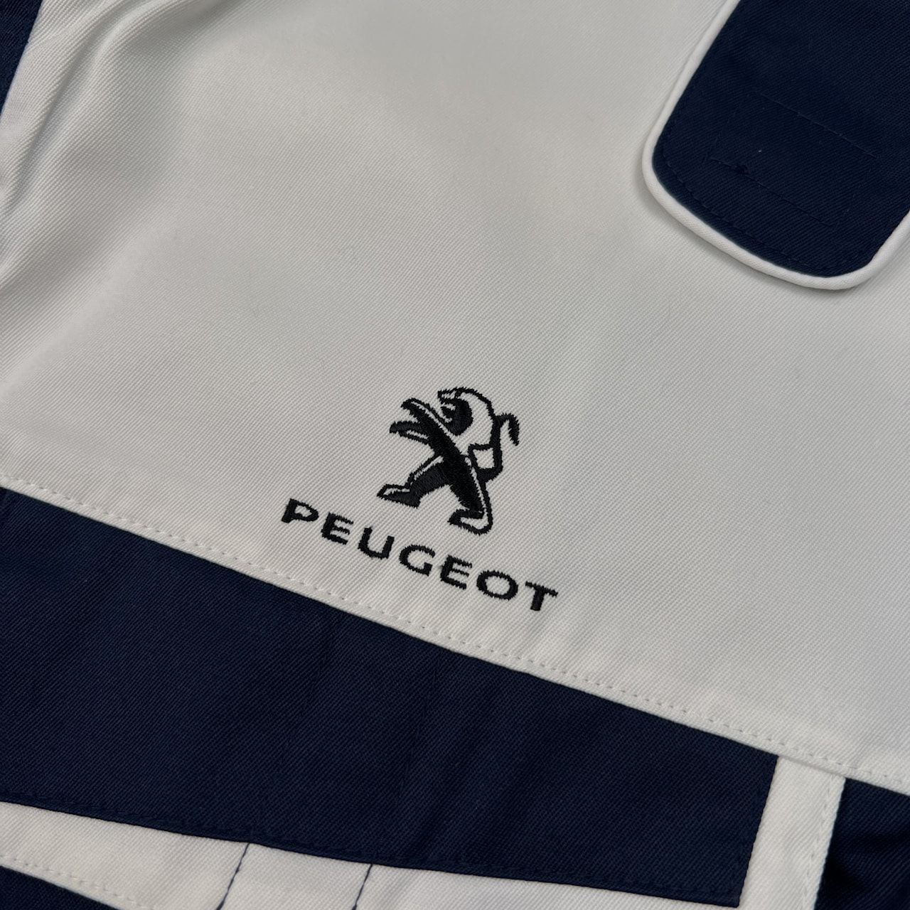 希少 レア PEUGEOT プジョー オーバーオール メカニック つなぎ 旧ロゴ 