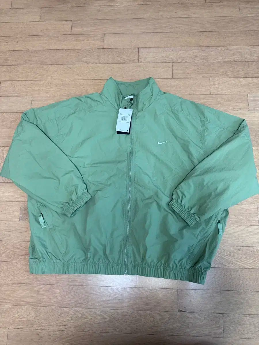 XXL Nike(ナイキ） ラップ NRG ソロスウッシュ スウッシュ ウーブン トラック ジャケット オイル 緑