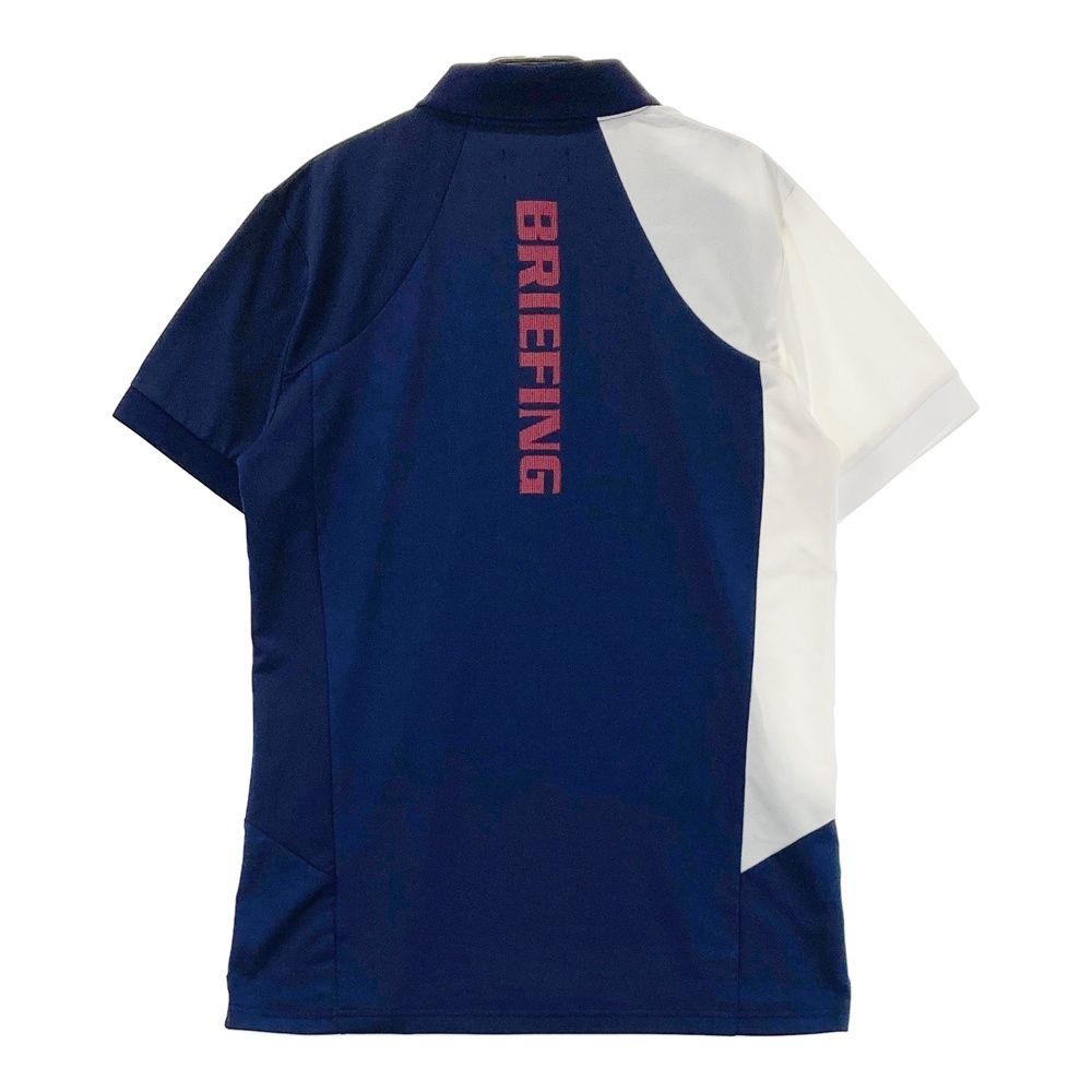 サイズ M BRIEFING GOLF ブリーフィング 半袖ポロシャツ ネイビー系 240101466834 ゴルフウェア メンズ ストスト