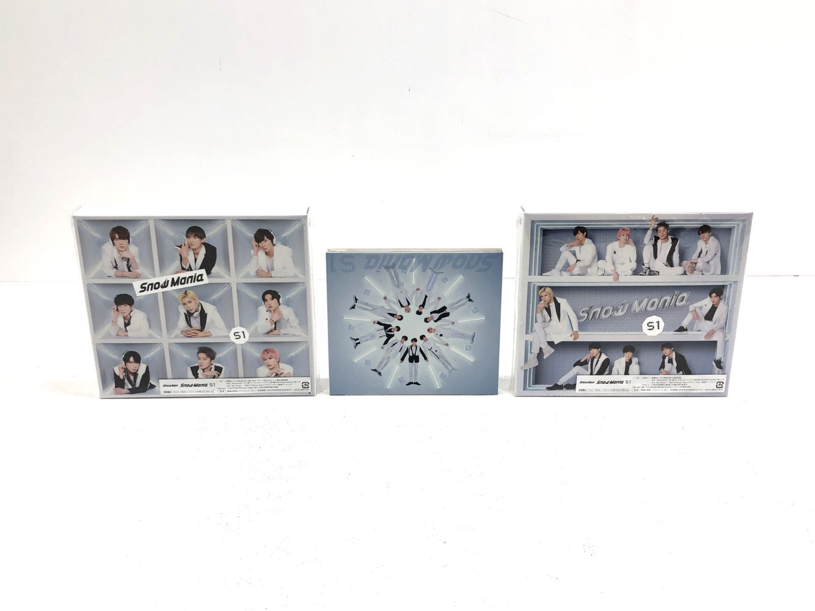 Snow Mania S1 3形態 3形態セット】Snow Man『Snow Mania S1』 初回 +Blu-ray