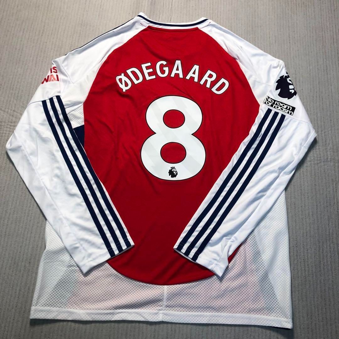新品 新品未使用 24/25 アーセナル ユニフォーム 8番 ウーデゴール 長袖 サッカー ジャージ S-XXL - メルカリ