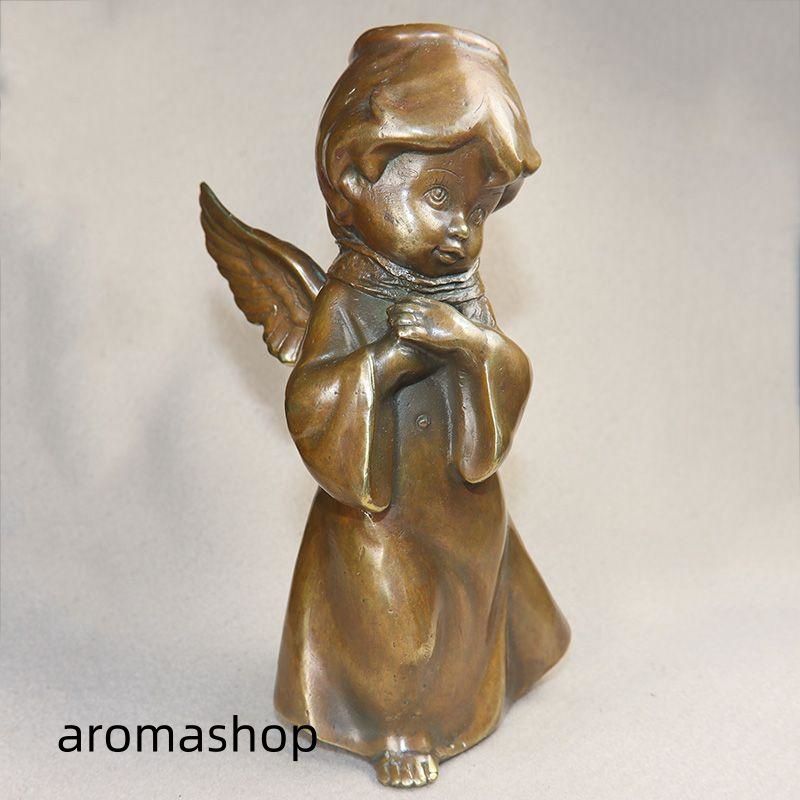 銅製 銅像 小天使 キューピットリビング 玄関 装飾品 工芸品 置物 銅製 銅像 小天使 キューピットリビング 玄関 装飾品 工芸品 置物