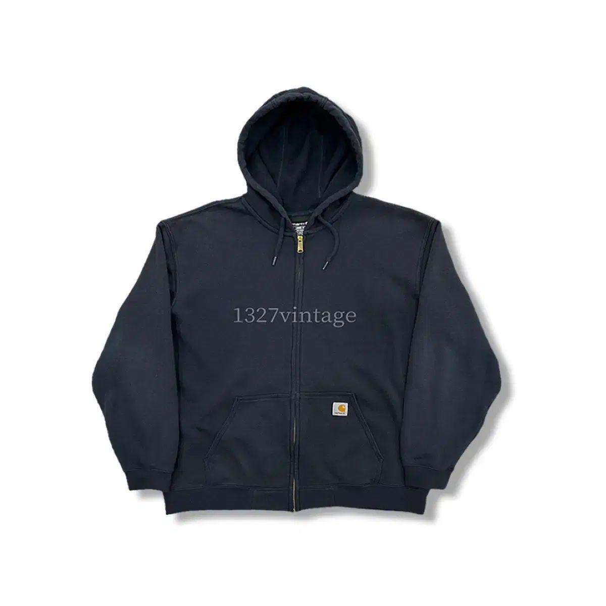 Carhartt(カーハート) フード付き ジップアップパーカー ネイビー