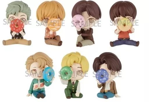 未開封　8点セット　TinyTAN かくれんぼフィギュア　防弾少年団　まとめ売り 中古】トレーディングフィギュア 全7種セット 「Thrinchees