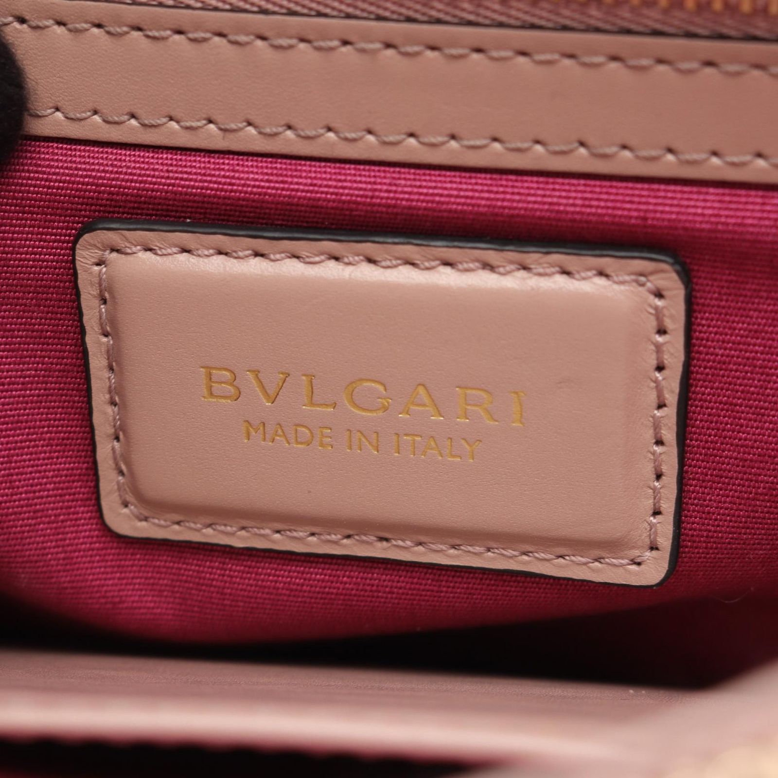 BVLGARI ブルガリ ショルダーバッグ ピンク系 - 4500925F0003 BVLGARI - ブルガリ BVLGARI セルペンティ フォーエバー