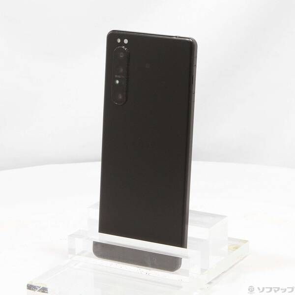 【訳あり】Xperia Pro I 5G フロストブラック 中古品〕 Xperia 1 II 256GB フロストブラック XQ-AT42 SIM