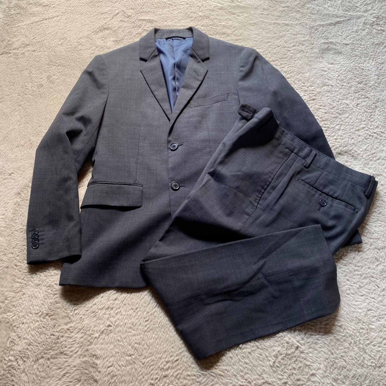 ちゅーたん☆【新品】ザスーツカンパニー ネイビー スーツ