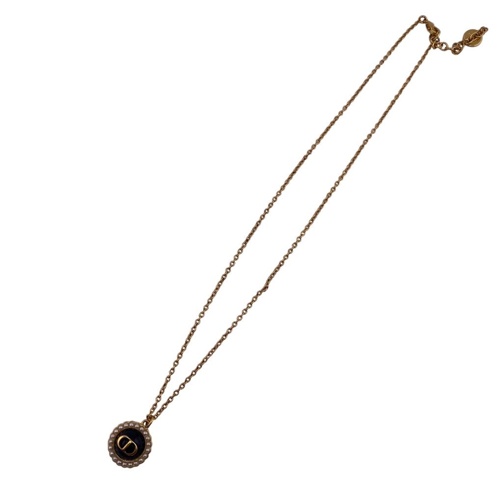 クリスチャンディオール Christian Dior ネックレス CDロゴ Petit CD