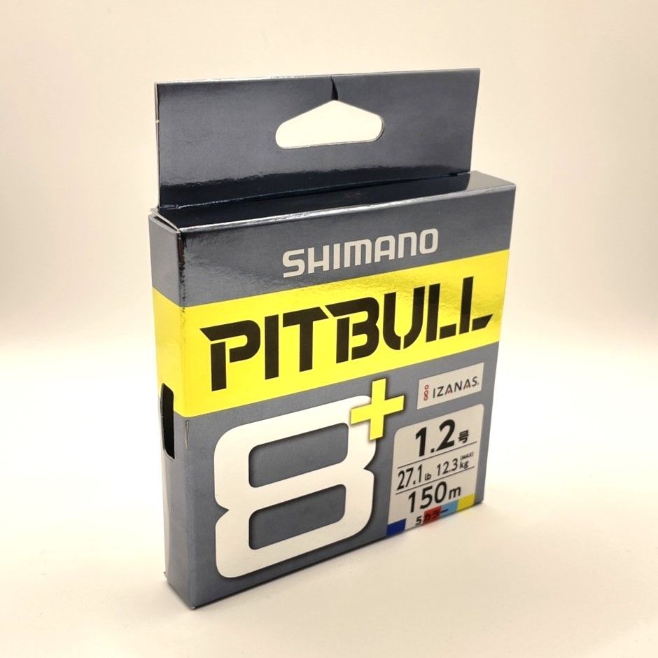 ◇626【新品】シマノ PEライン ピットブル8+ 1.2号150m 5カラー PITBULL ショアソルト汎用 タフクロス2 ヒートシンクコーティング SHIMANO