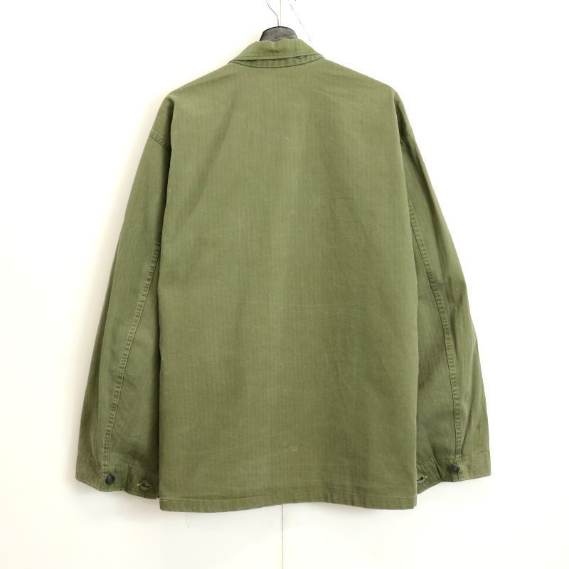 【vintage】M-43 ARMY アメリカ軍 ヘリンボーン 13スター VINTAGE 40's U.S ARMY M-43 HBT JACKET 13 STAR BOTTON Size 38
