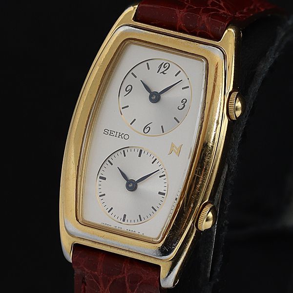 【美品　稼働品】SEIKO ノイエ クォーツ 腕時計 1E20-3A00 楽天市場】【中古品】 セイコー 腕時計 ノイエ 1E20-3A00