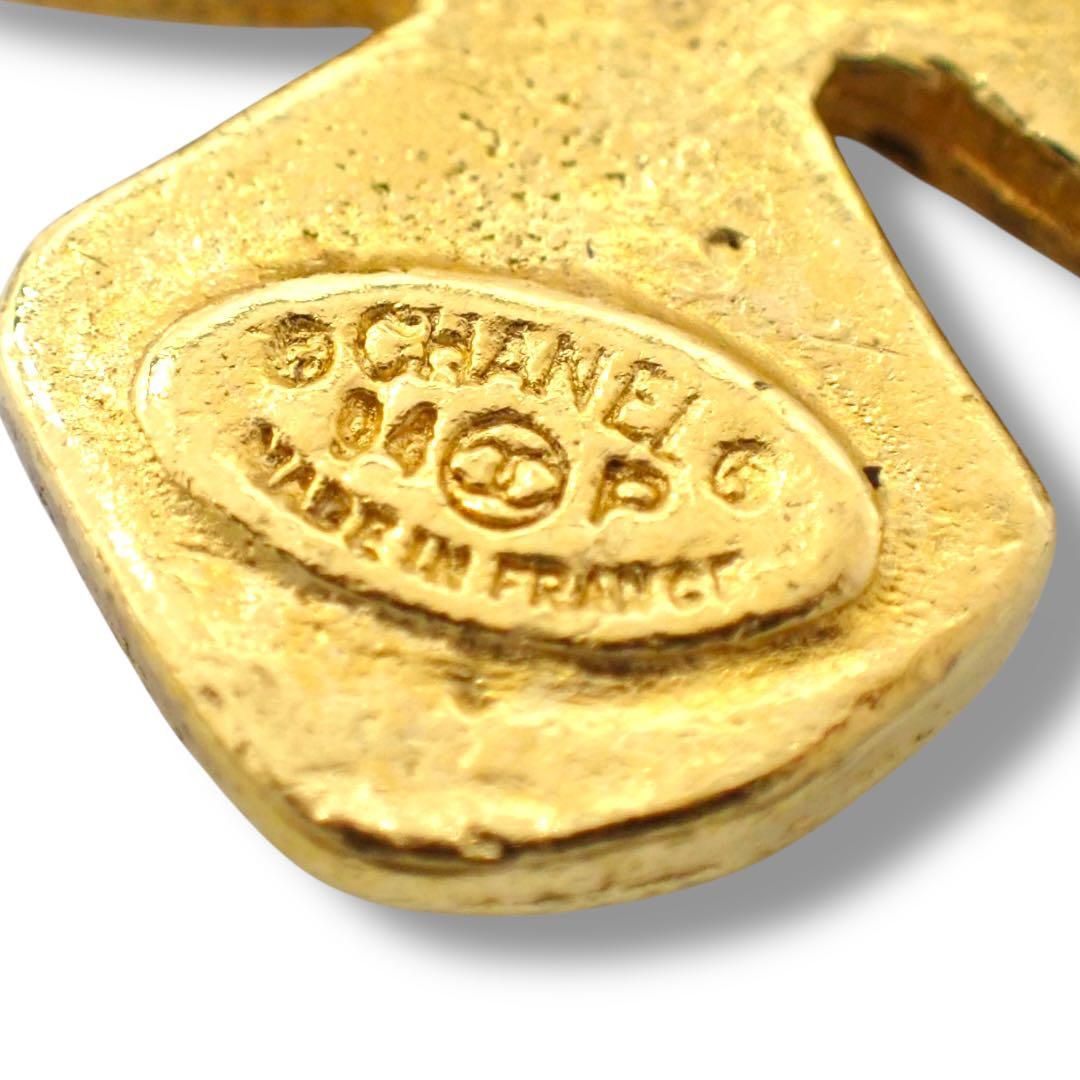 【美品】シャネル 94P ココマーク ブローチ レディース シャネル CHANEL 94P ココマーク ブローチ ゴールド WS10047