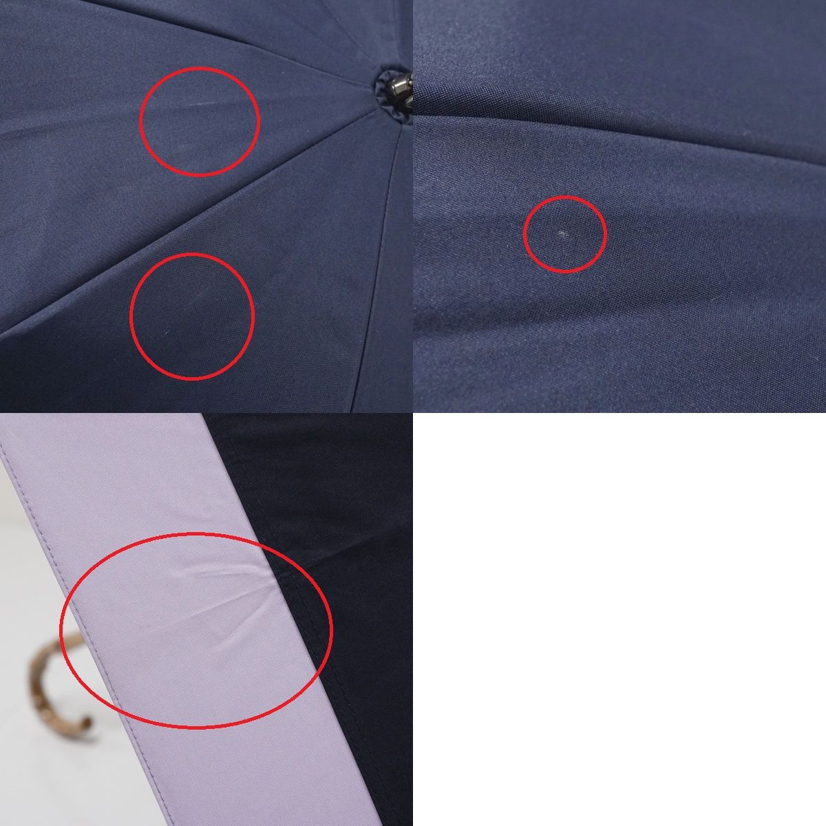芦屋ロサブラン 完全遮光日傘 USED美品 ショートサイズ ネイビー 50cm 芦屋ロサブラン 完全遮光日傘 USED美品 ショートサイズ フリル