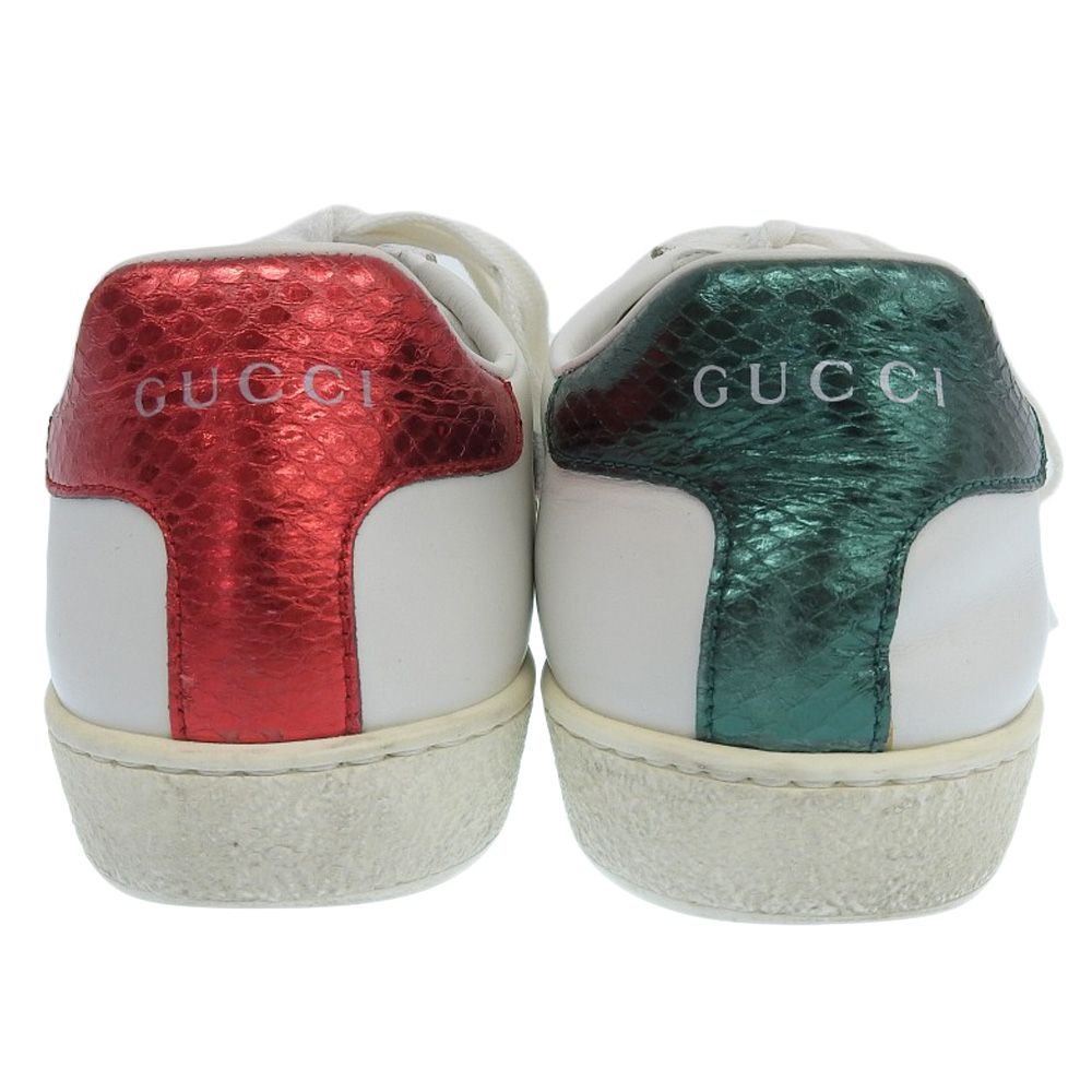 本物保証】 箱・布袋・保付 超美品 グッチ GUCCI エンブロイダリー  
