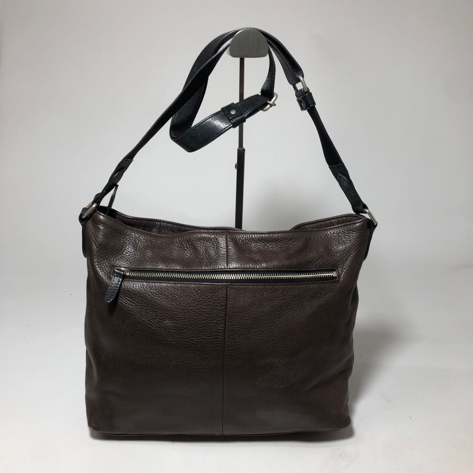 MARGARET HOWELL idea ショルダーバッグ レザー ブラック マーガレットハウエル idea ショルダーバッグ 黒 ブラック ‼️美