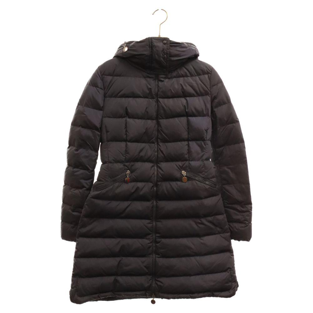 MONCLER (モンクレール) FLAMME GIUBBOTTO フラム ロングダウンジャケット コート ネイビー 420934992905  レディース