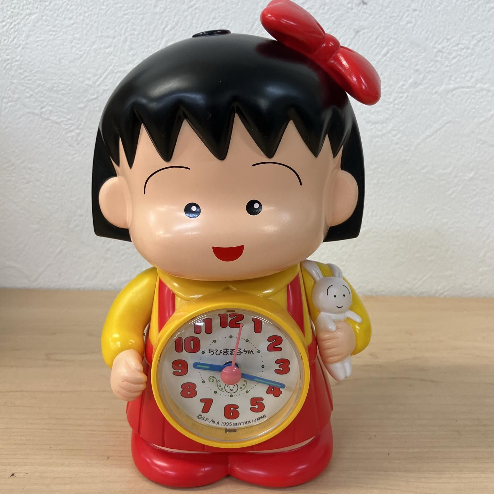 RHYTHM RHYTHM ちびまる子ちゃん おしゃべりめざまし時計 置時計