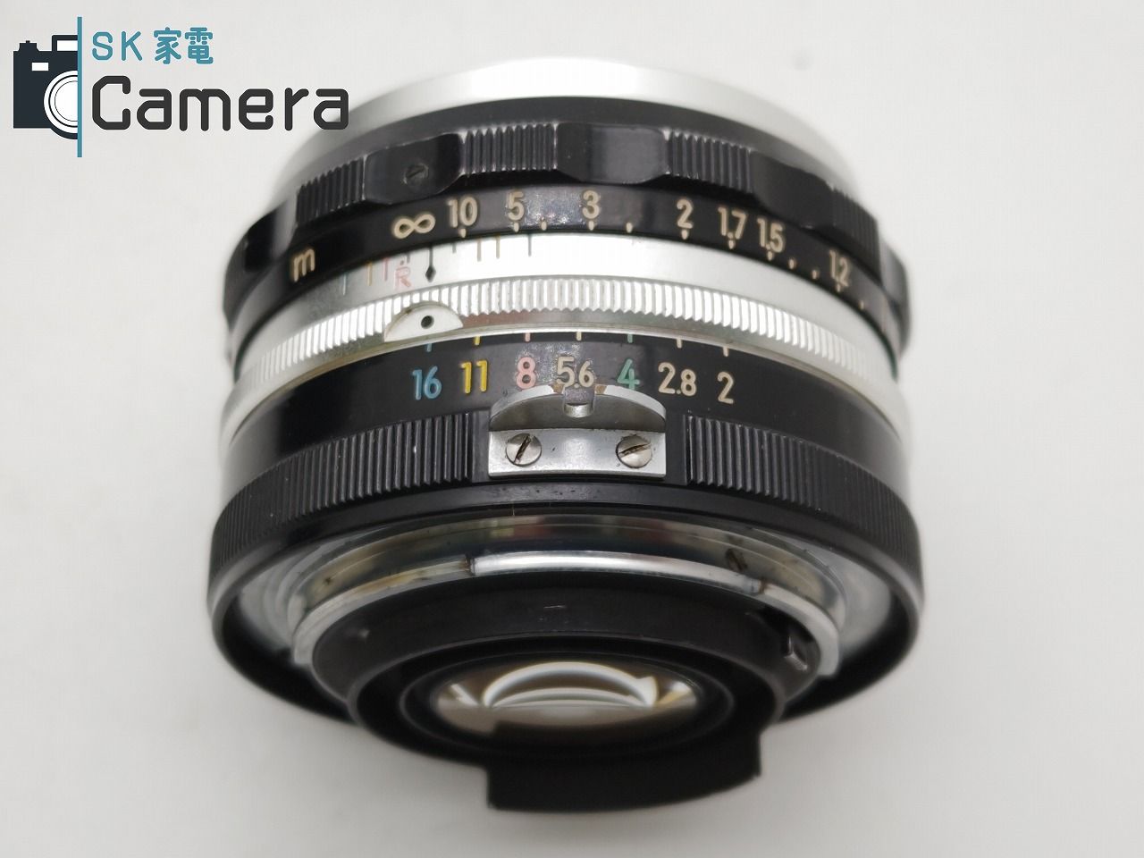 Nikon F 640 アイレベル + NIKKOR-S Auto 5cm F2 非Ai チックマーク 9枚絞り ロクヨンマル F 640F 640万  - メルカリ