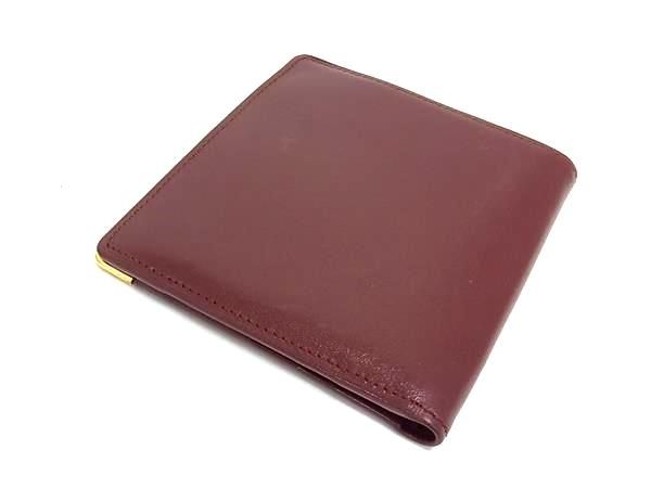 カルティエ 財布 カルティエ Cartier マストライン ボルドー 財布 2