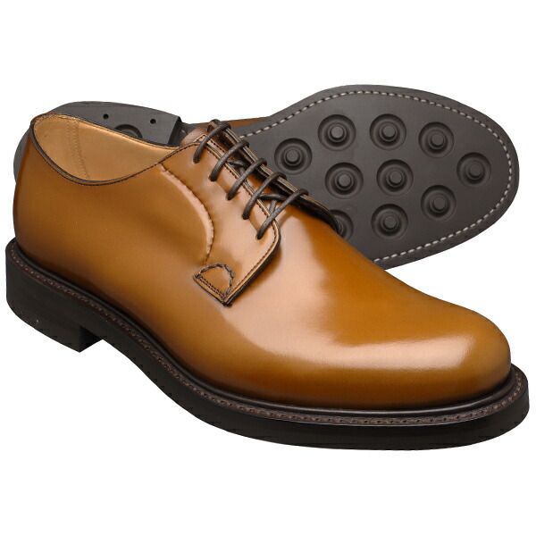 Church s チャーチ SHANNON R シャノン プレーントゥ ダイナイトソール SANDALWOOD サンダルウッド ポリッシュドバインダーカーフ ≪UK直輸入
