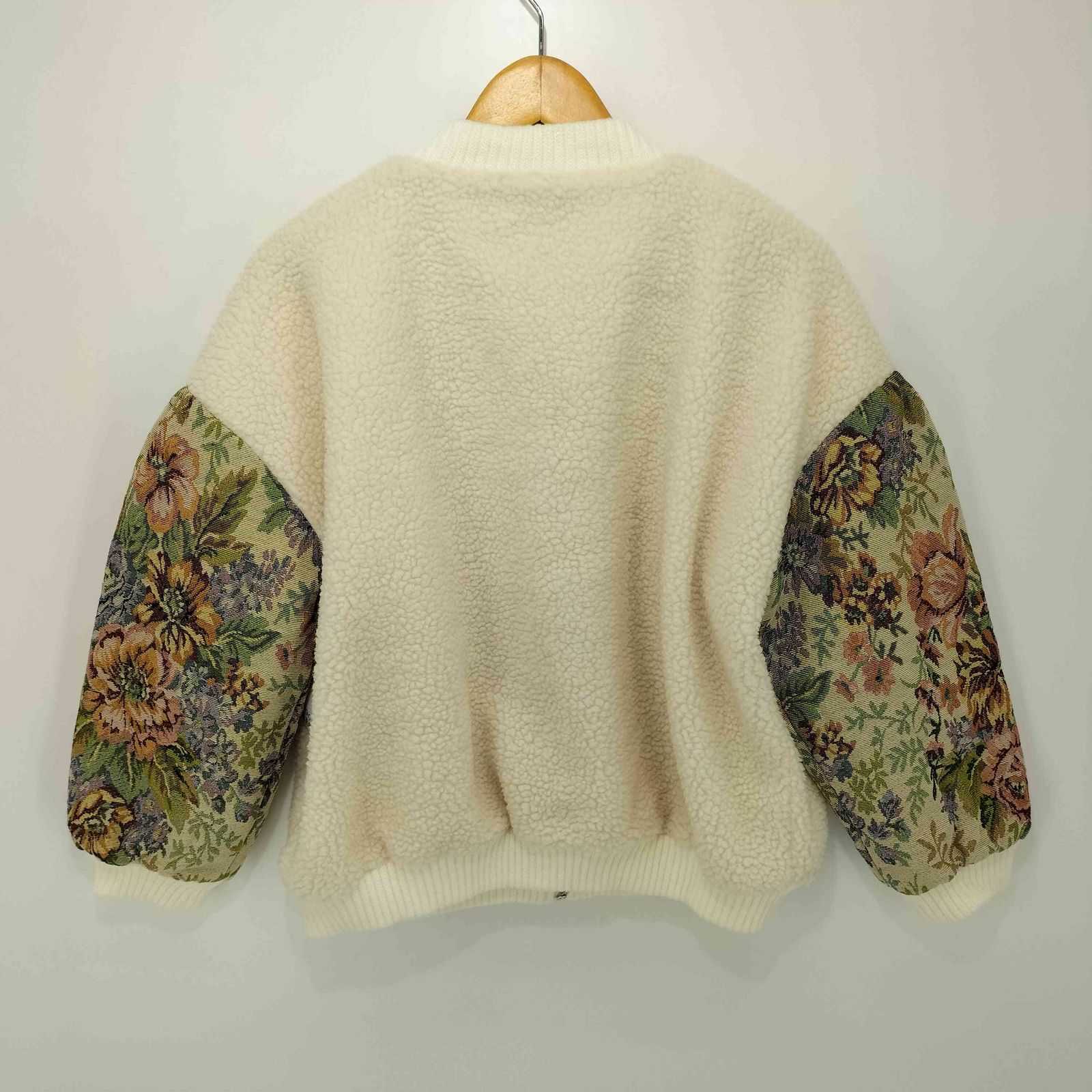 poppy tokyo ゴブラン ボア ブルゾン poppy tokyo ゴブラン ボア ブルゾン