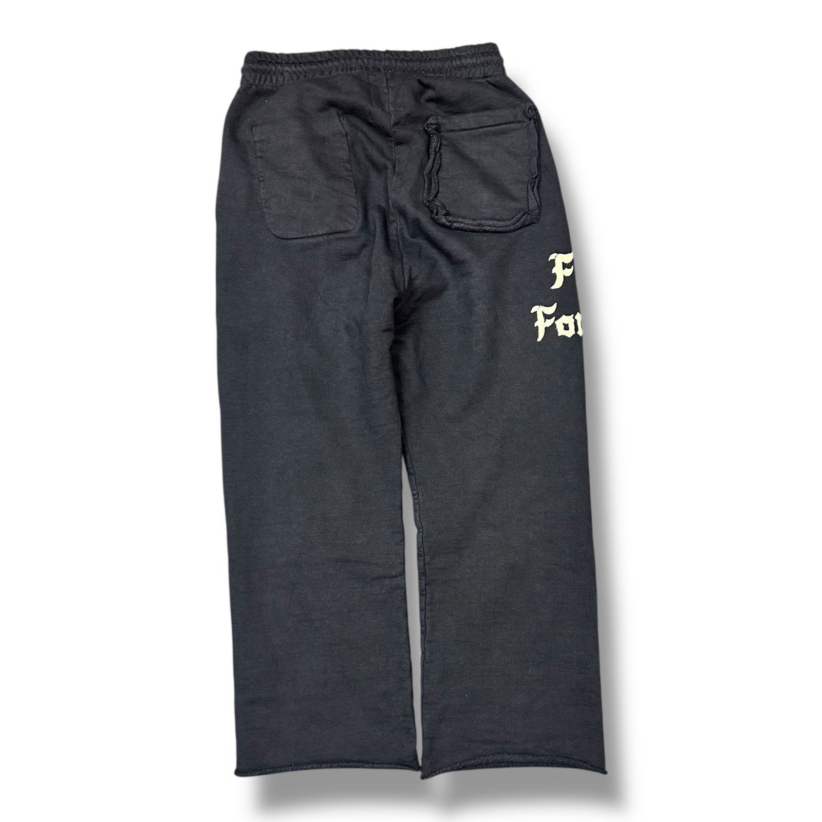 参考上代24200円 未使用品 BOWWOW 23AW ZIP DAMAGED SWEAT PANTS