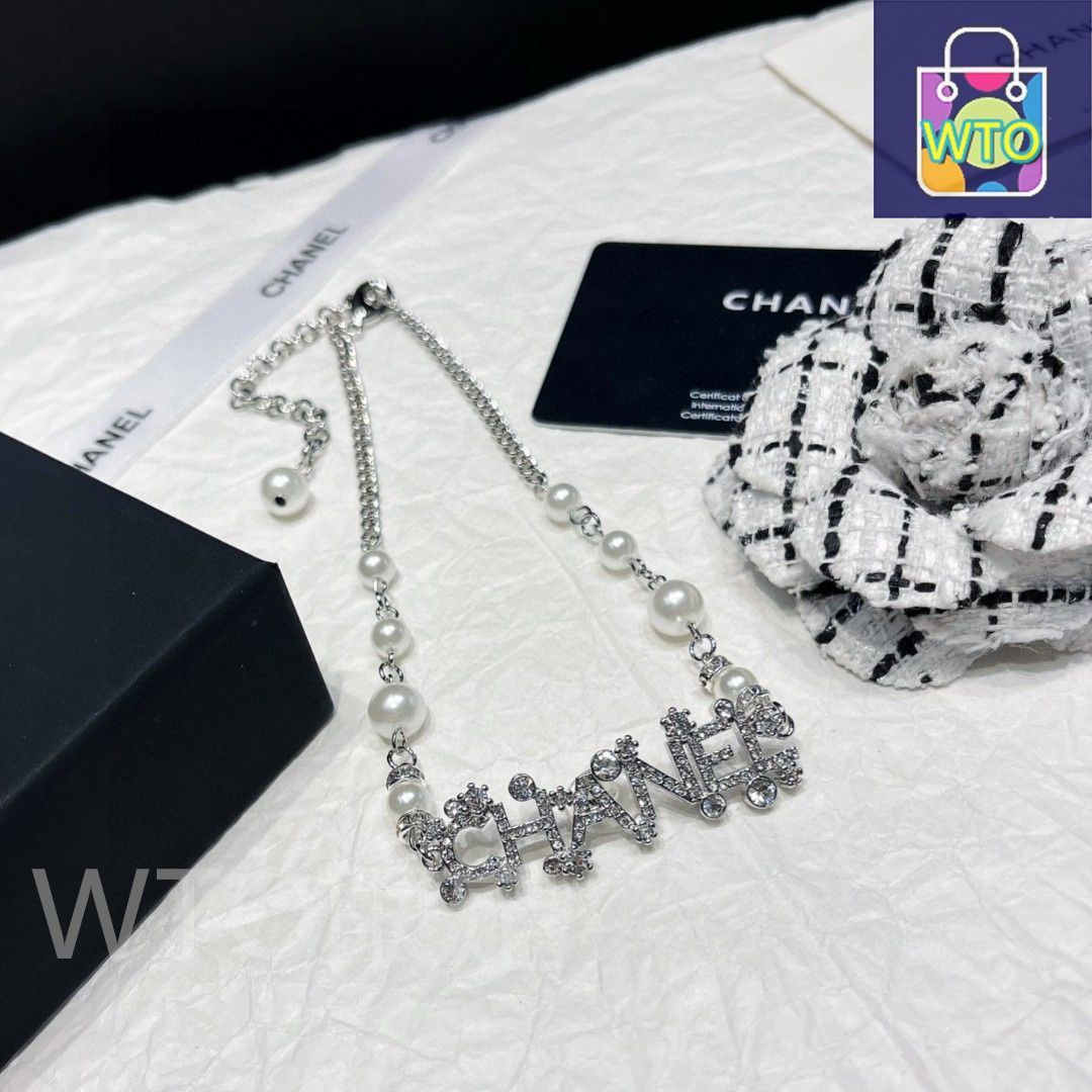 今日特価】CHANEL ヴィンテージ アルファベットネックレス 送料