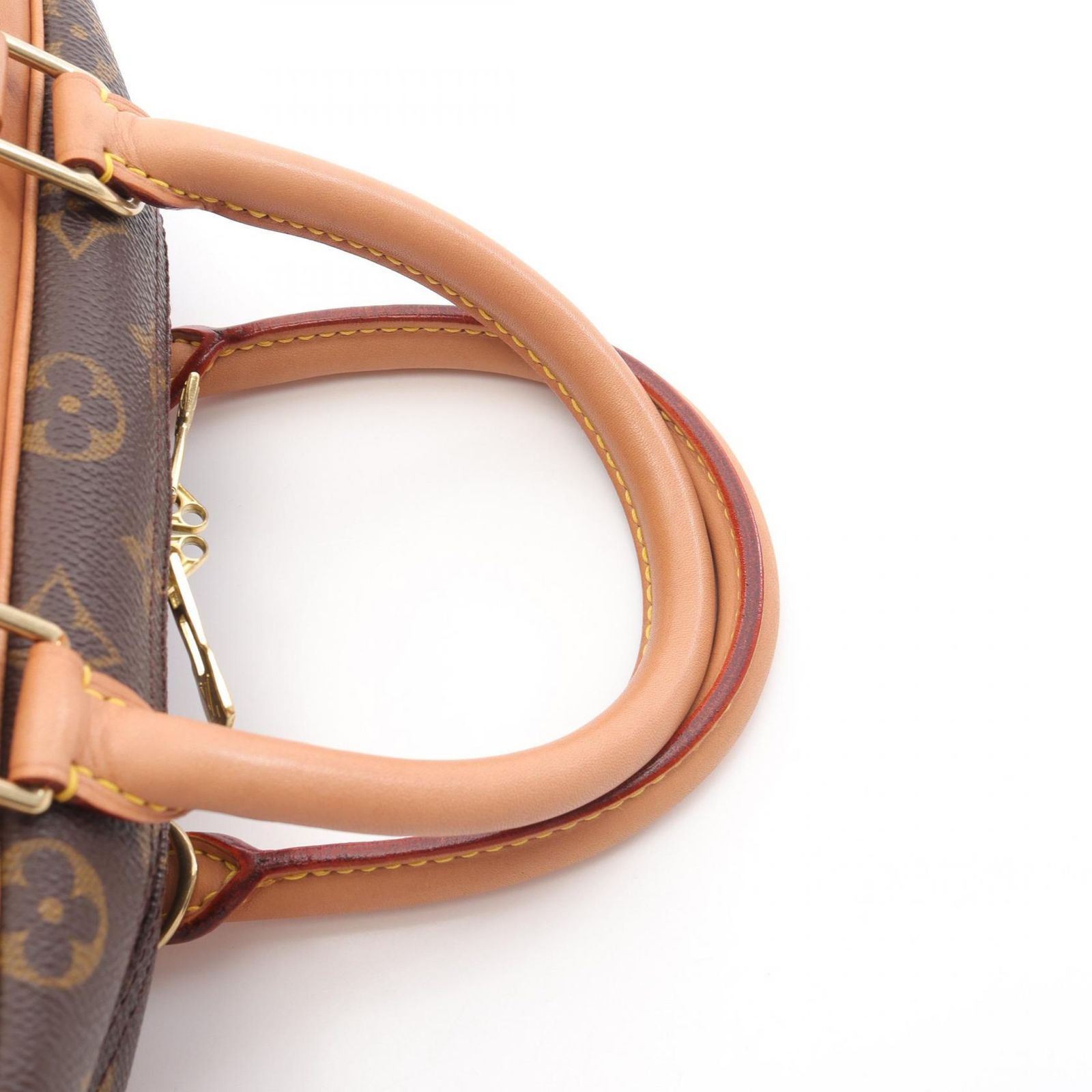 ルイヴィトン モノグラム ドーヴィル M47270 レザー ハンドバッグ LOUIS VUITTON ルイヴィトン M47270 ドーヴィル モノグラム