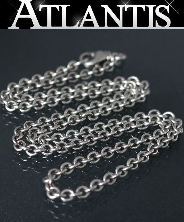 CHROME HEARTS 銀座店 クロムハーツ NEチェーン ネックレス 24インチ メンズ シルバー SV925 98322