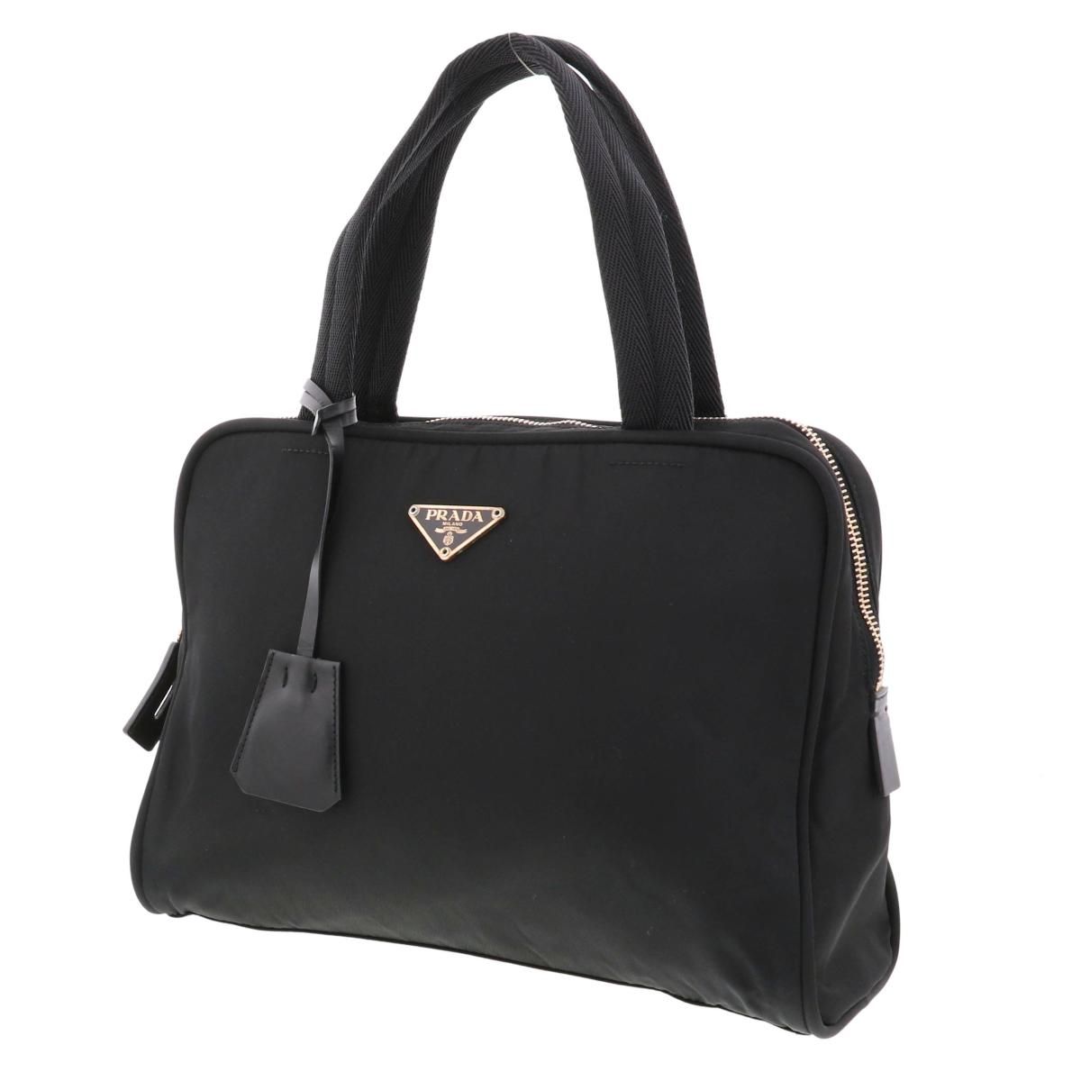 中古】 PRADA （プラダ） ﾅｲﾛﾝ ﾊﾝﾄﾞﾊﾞｯｸﾞ バッグ ハンドバッグ Black 